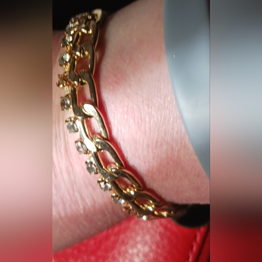 Guess Goldtone Bracelet with Charms - Picture 2 of 5